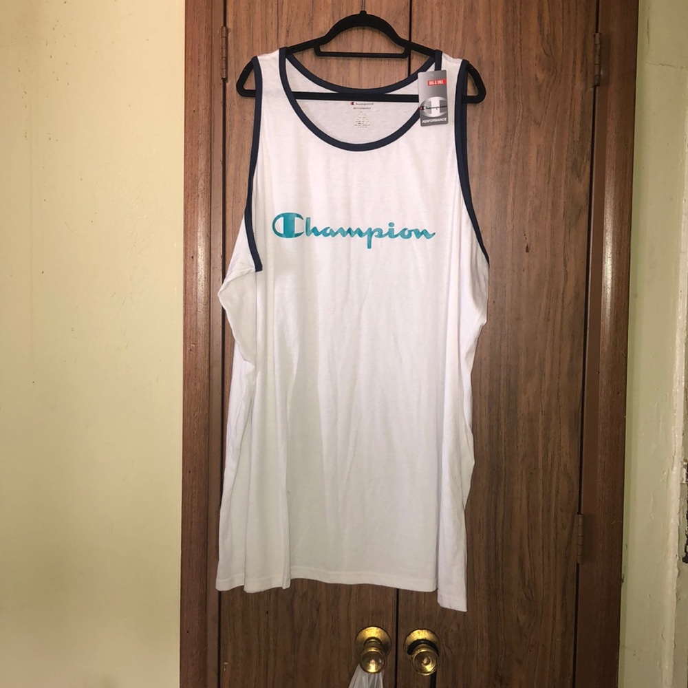 Men’s champion tank top and swim trunks NWT